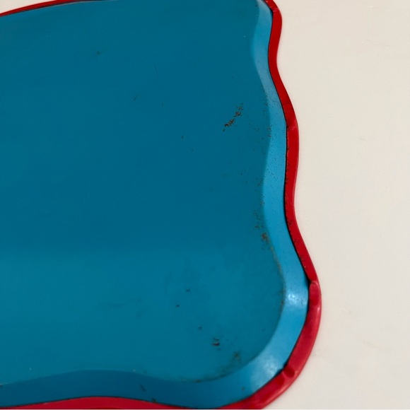 Vintage Red Child’s Snack Tray with Circus Design - Picture 7 of 9